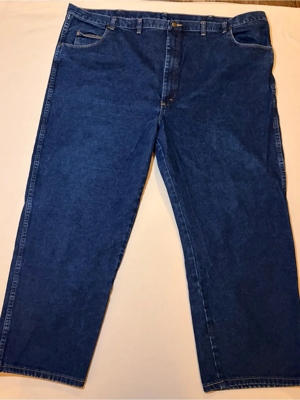 Wrangler five will stitching